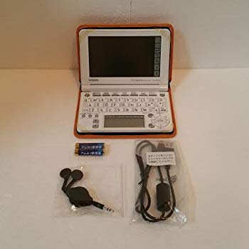 [Used] (Unused / Unopened) CASIO EX-WORD Electronic Dictionary XD-SF6150 White 10 Native Pronunciation 100 Content Touch Pen