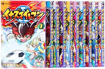 [Used] Inazuma Eleven Comic All 10 Volume Completed Set (Tentho Comics)