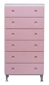 [New] Okawa Furniture NAKAKEI Pure Chest Pink 60cm Width 6 -step legs 065859