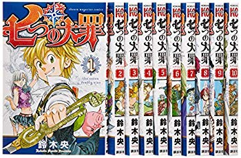 [Used] Seven Deadly Sins THE SEVEN DEADLY SINS Comic Volume 1-10 (Weekly Shonen Magazine KC)