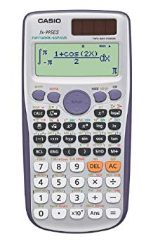 [Used] (Unused / Unopened) Casio Mutual Calculator Natural Natural Display 572 Function 10 digits FX-995ES-N Silver