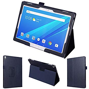 [Used] NEC Lavie Tab E TE510/HAW PC-TE510HAW 10.1 inch tablet dedicated case cover with WISERS touch pen and protective film [2017 new] Dark