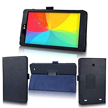 [Used] LG G Pad 8.0 V480 & LGT01 / J: COM tablet dedicated case cover Dark Blue Dark Blue