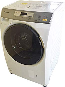 [Used] Panasonic 6.0kg drum type washing dryer [Left opening] (Crystal White) Panasonic "Petit Drum" NA-VD100L-W