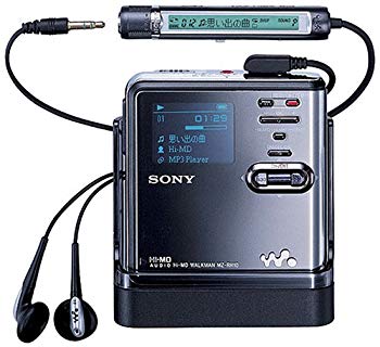 【中古】SONY Hi-MDウォークマン ブラック [MZ-RH10B]