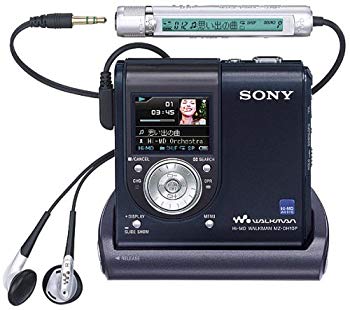 [Used] (Unused / Unopened) Sony Hi-MD Walkman USB Record / Playback Compatible Black [MZ-DH10PB]