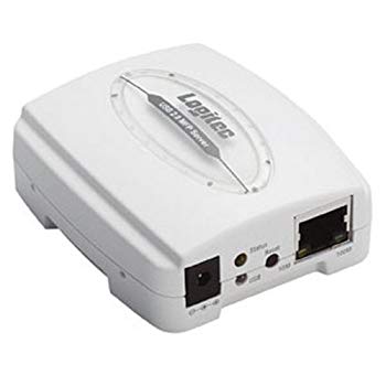 [Used] (Unused/Unopened) LOGITEC Print server USB2.0 Connection Director-directional communication MFP server LAN-MFPS/U2