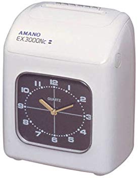 [Used] Amano Time Record Time Recorder EX3000NC-W