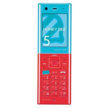 [Used] (Unused / Unopened) HONEY BEE 5 WX07K WILLCOM [Blue & Red]
