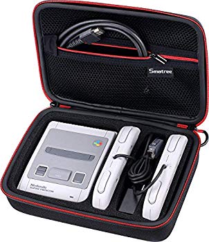 [Used] (for classic mini SFC) SMATREE Nintendo Classic Mini Super Nintendo Storage Case .2017 CLASSIC Mini Super Famicom Storage Box, Travel and Ho