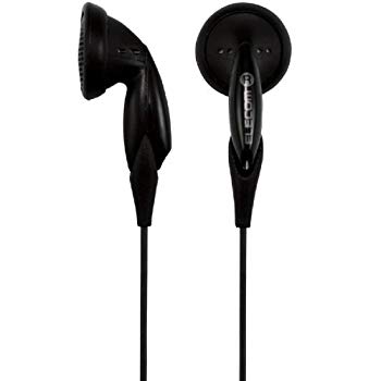 [Used] (Unused / Unopened) ELECOM Headphone Inner ear for TV 3M Black EHP-TVIE0130BK
