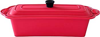 [Used] (Unused / Unopened) Metre Francus MAITRE Francais Silicon Steamer Microwave Pasta Home Bakery Recipe / Medium Kago Red 838-RD