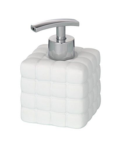 [New] Wenko Cube Soap Dispenser White 20085100