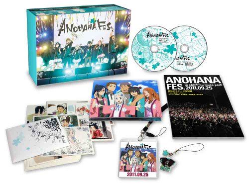 [New] ANOHANA FES. Memorial Box [Complete Production Limited Edition] [DVD]