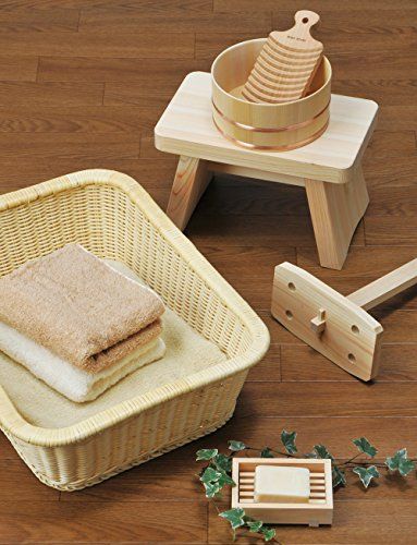 [New] Natural wood bath chair large 856350