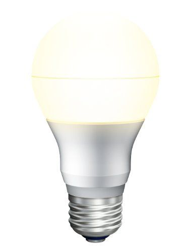 [New] Toshiba e-Core (e-core) LED bulb general bulb type 7.7W (Type with light, closed equipment compatible, fintress structure, E26 base, incandescent light bulb equivalent to 40W, 485 lumen