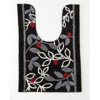 [New] Side Long Toilet Mat Monotone Leaf XA1949