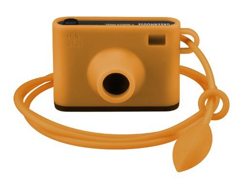 [New] GREEN HOUSE Mini Digital Talto Camera (300,000 pixels) Pop orange GH-TCAM30PO