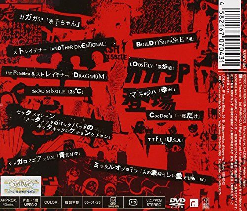 【新品】 PUNK ROCK CLIPS vol.01~RUN RUN RUN records PV COLLECTION~ [DVD]