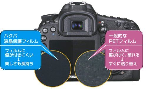 [New] HAKUBA LCD protective film CANON EOS Kiss X50 DGF-CEKX50