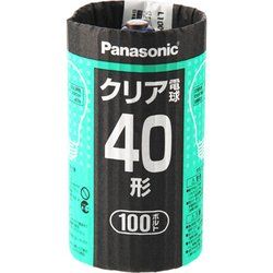 [New] Panasonic clear bulb L100V-40W (1 piece)