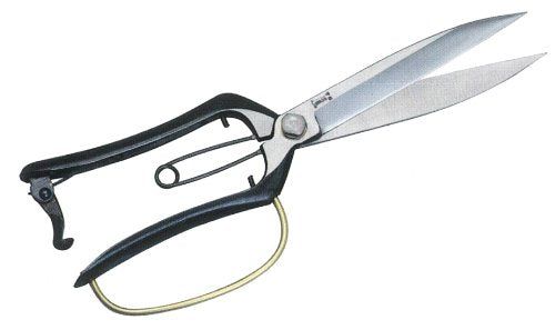 [New] Doukan Michiyaku Forged Single Cutting Scissors DK675 with double -edged guard