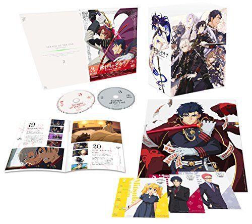 [New] Seraph of the end of the Seraph Battle Volume 3 (First Limited Production) (with Yamamoto Yamato Storage BOX & Drama CD) [DVD]