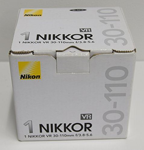 [New] NIKON Telephone Zoom Lens 1 Nikkor VR 30-110mm F/3.8-5.6 Black Nikon CX Format only