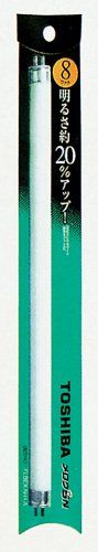 [New] Toshiba (TOSHIBA) Mello 5 straight piping fluorescent lamp 8W type 3 wavelength shape day white flu8EX-n-h a