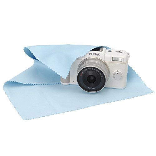 [New] ETSUMI cleaning cross microfiber S 200mm square light blue e-5127