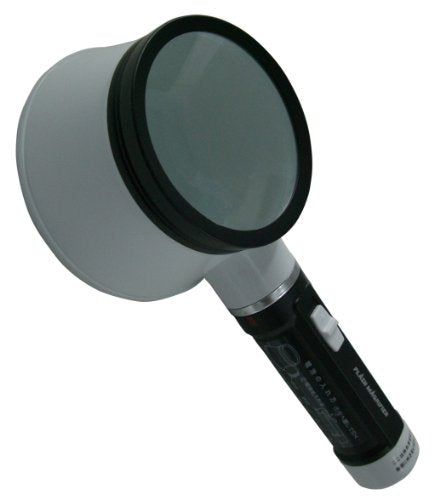 [New] TSK handheld loupe magnification double lens diameter with 75mm light Do-320