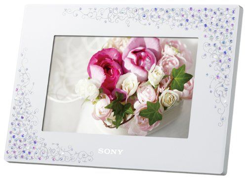 [New] Sony Sony Digital Photo Frame S-FRAME D720 7.0 type Built-in memory 2GB Crystal & White DPF-D720/Wi