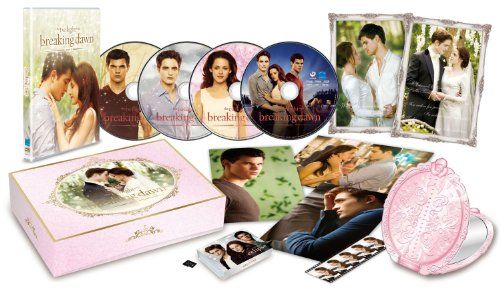 [New] Breaking Dawn Part1 / Twilight Saga DVD & Blu-ray Combo Premium BOX ("Eclipse / Twilight Saga" with MicroSD