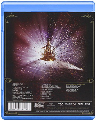 【新品】 Taylor Swift Speak Now World Tour Live [Blu-ray] [Import]