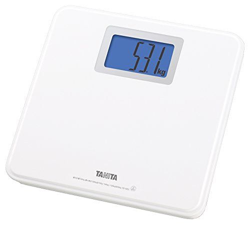 [New] Tanita Digital Health Meter HD-662-WH (White) Power is turned on/with backlight that is easy to see