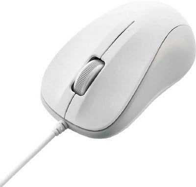 [New] ELECOM optical mouse USB 3 button White ROHS command