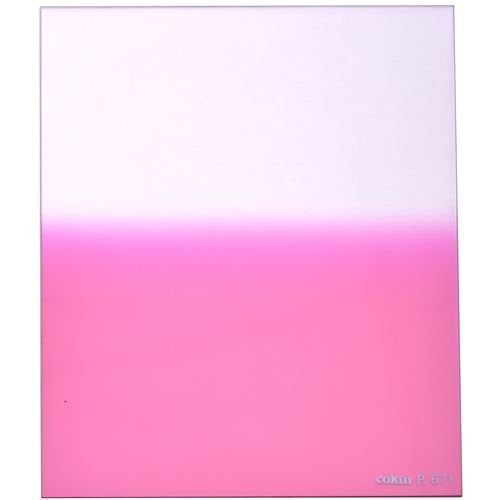 【新品】 Cokin 角型レンズフィルター P671 フルーピンク 2 84X100mm 色彩効果用 001266