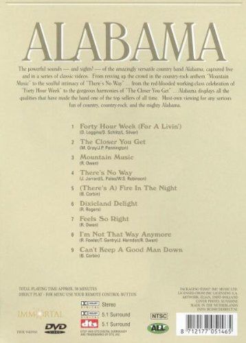 【新品】 Greatest Hits (Alabama DVD) [Import]