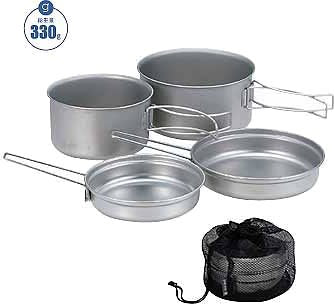 [New] Snow Peak (Snow Peak) Titanium Personal Cooker Set SCS-020T