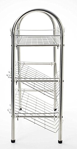 [New] Pearl metal form More stainless steel shampoo rack 3-stage H-8715