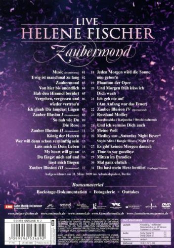 [New] Zaubermond --live --fischer HE [DVD] [IMPORT]