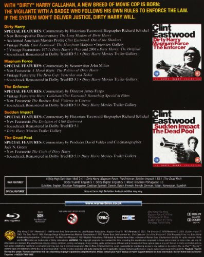 【新品】 Dirty Harry Collection Box [Blu-ray] [Import]