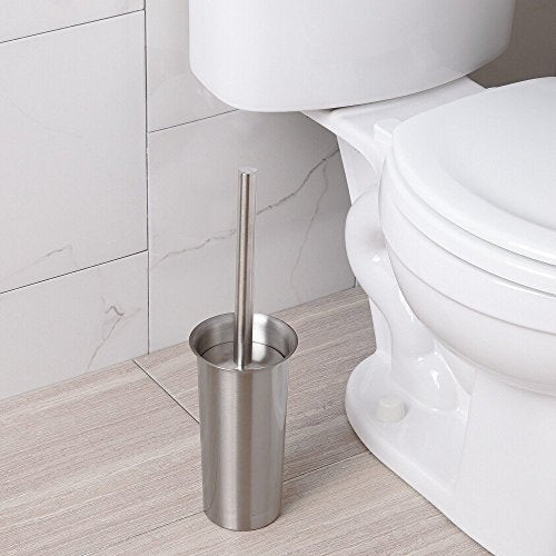 [New] Interdesign Toilet brush stand holder set Storage FORMA Glossy Stainless steel 98700EJ