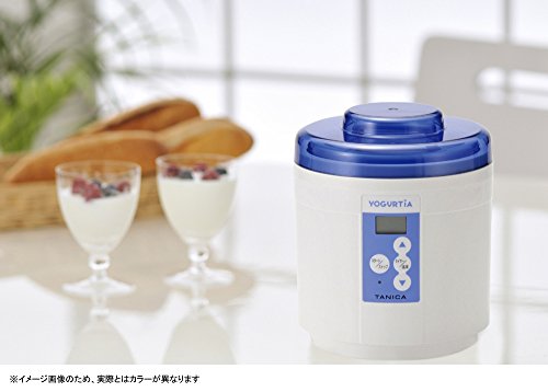 [New] TANICA [Compatible with commercially available, Caspian Sea, Kefia Yogurt / Natto / Amazake] Yogurtier Start Set White YM-1200-NW