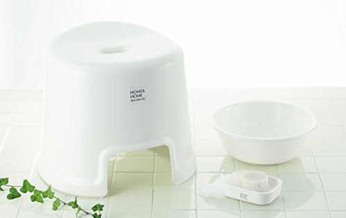 [New] Squirrel bath chair "H & H -anti -mold processing" 400 high white