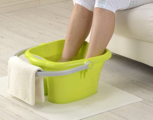 [New] Inomata footbath Relax Cold Cold Countermeasures Green 2503