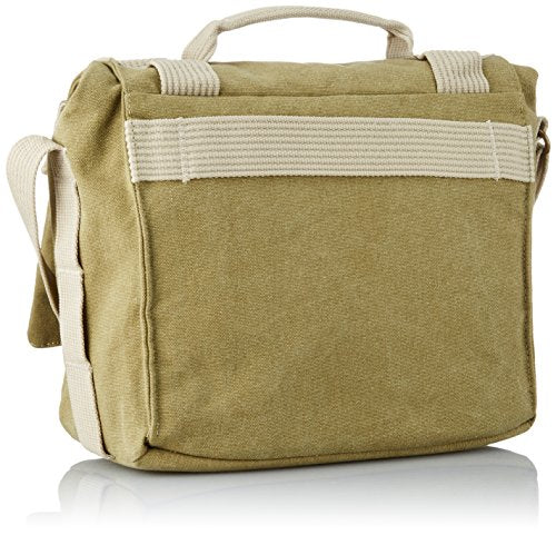 [New] NATIONAL GEOGRAPHIC Messenger Bag EARTH EXPLORE Collection 6.8L Water -repellent processing green (khaki canvas) NG 2346