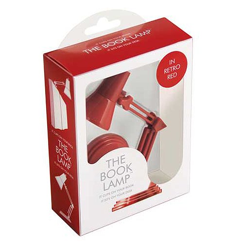 [New] THAT COMPANY CALLED IF Reading Light Book Lamp B00003-04 Retro Red