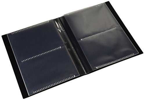 [New] SEKISEI Album Pocket Photo Album High Transparent KG Size 80 pieces Contact postcard 51-100 pieces White KP-80P