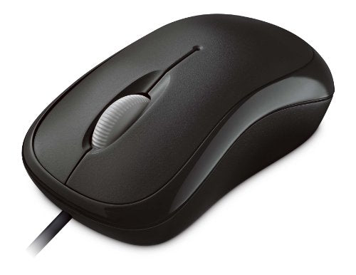 [New] Microsoft mouse wired/USB connection L2 Basic Optical Mouse Mac/Win Sesame Black P58-00069